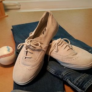 Vans suede oxford tennis shoes